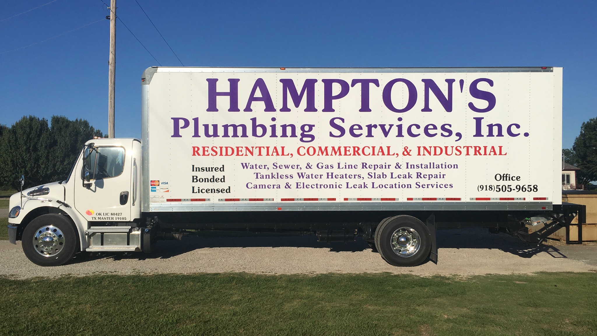 Hampton's Plumbing Services, Inc. Home